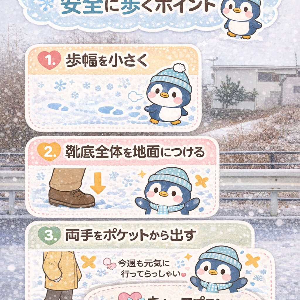 ペンギン歩き💖